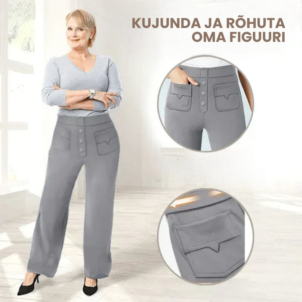 💖 Naiste retuusid – venivad, mugavad ja igapäevased püksid