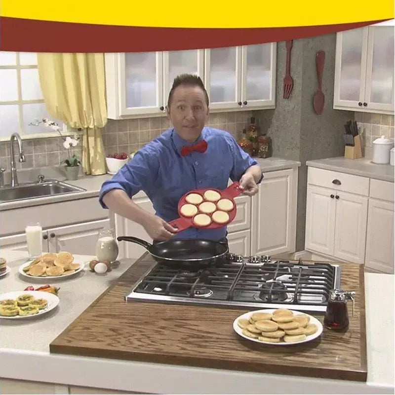 Flip'n'Cook: Revolutsiooniline silikoonist pannkoogivorm
