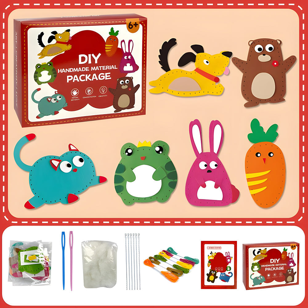 🧵 Laste DIY õmblemiskomplekt 🎨