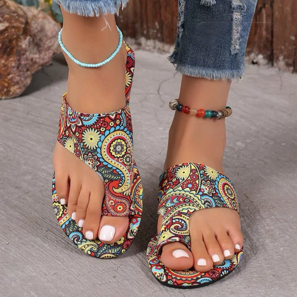 🥰Kerged ortopeedilised lamedad naiste sandaalid🩴🎨 Vintage ja modernsuse kombinatsioon