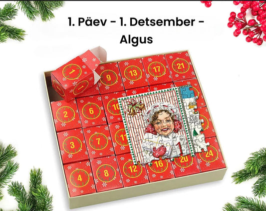 Pusle advendikalender 1000tk