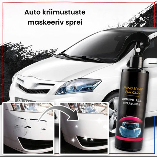 Auto kriimustuste maskeeriv sprei