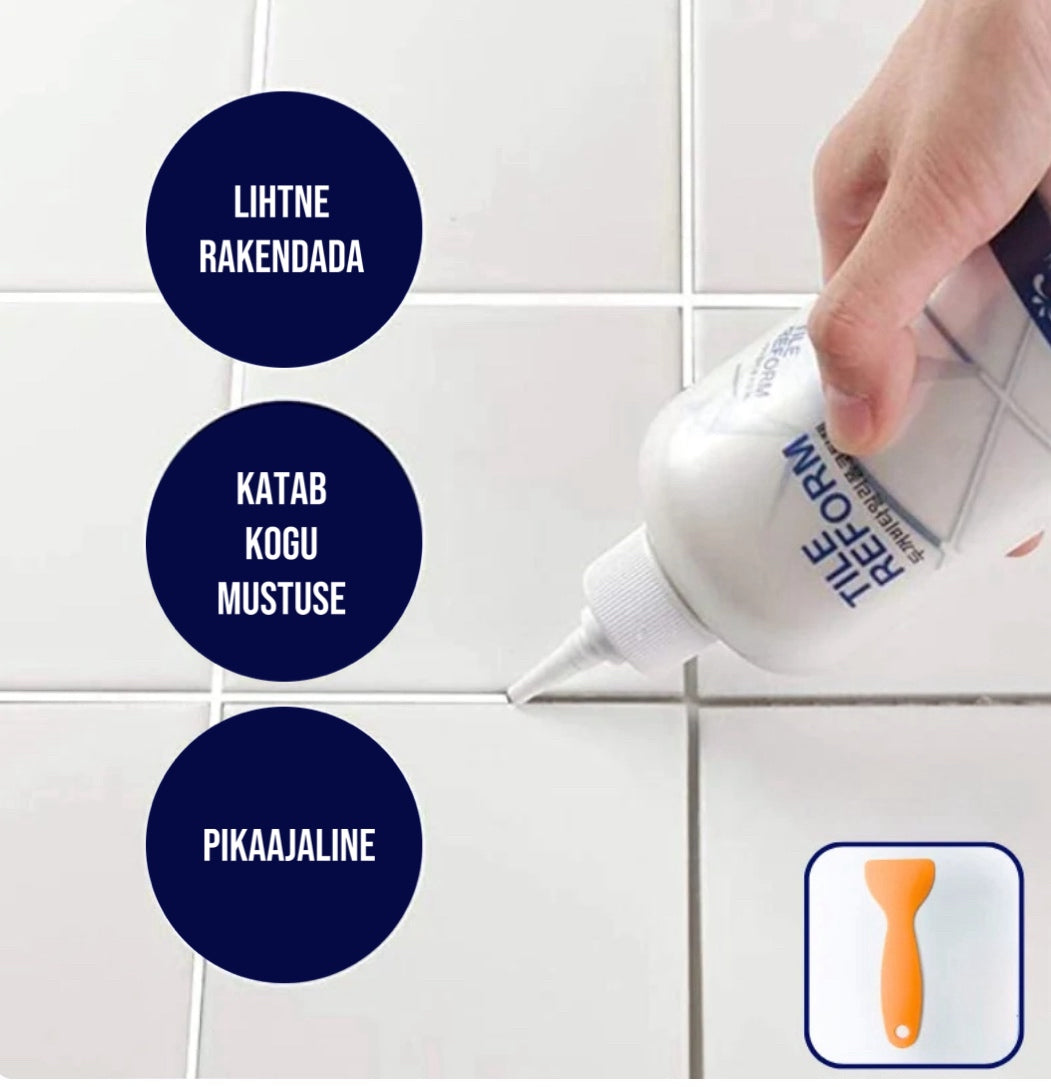 Vuugitäide keraamiliste plaatidele