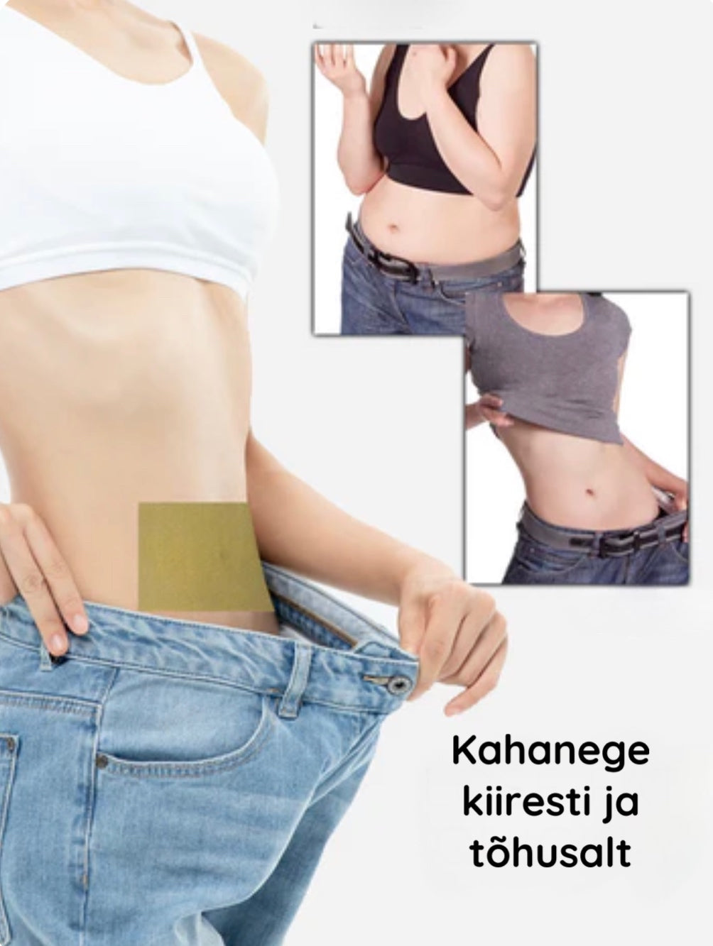 Rasvapõletav kõhuplaaster ingveriga