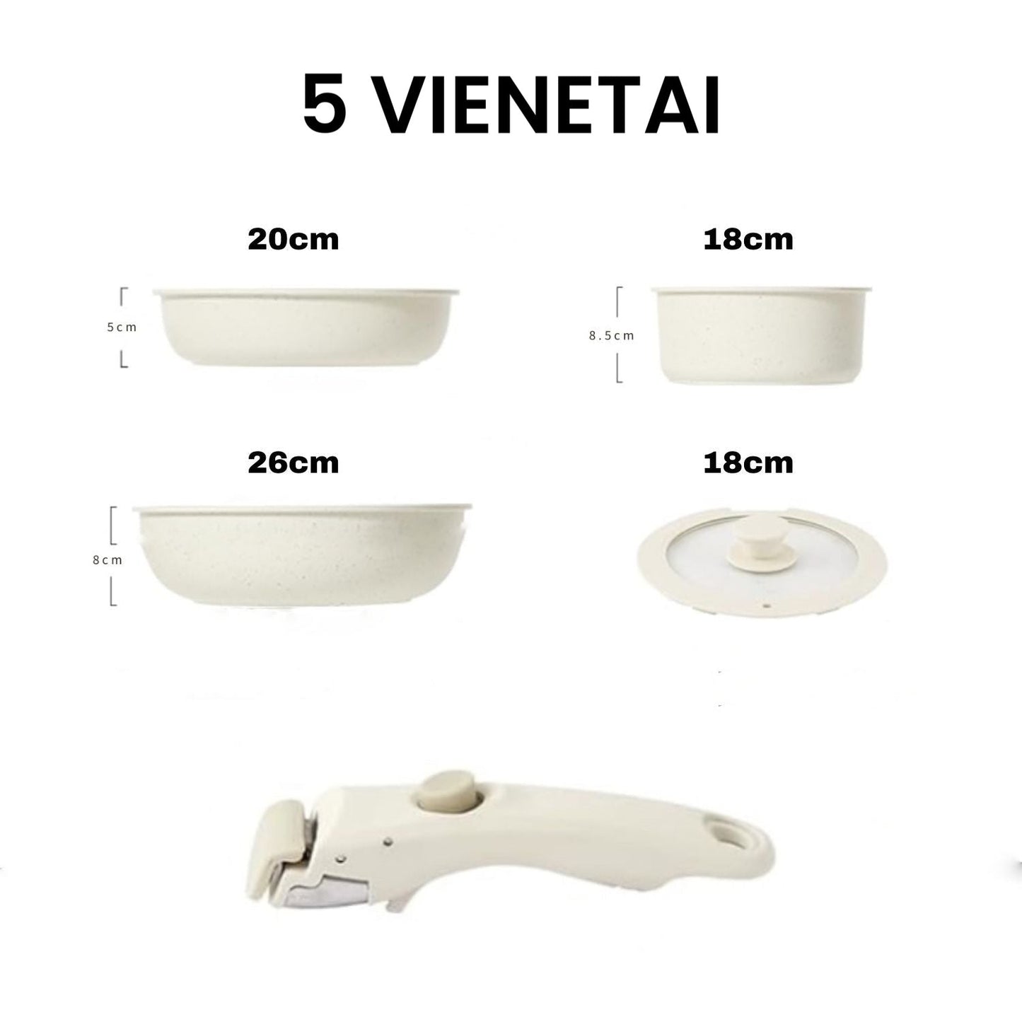 Panni komplekt | Vastupidav, mittehaarduv ja stiilne toiduvalmistamine