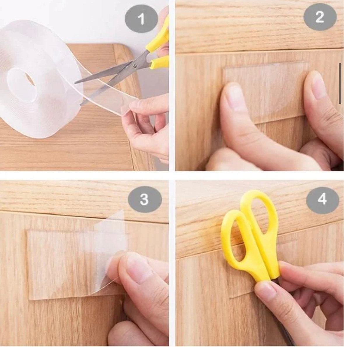 Magic kahepoolne nanoteip