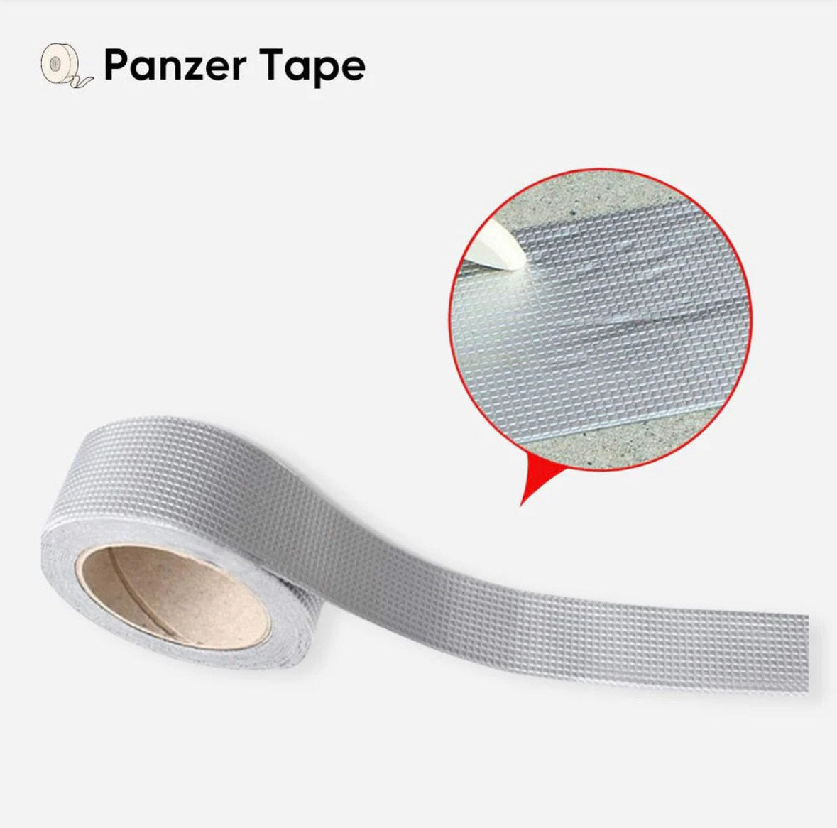 "Panzer Tape" alumiinium kleeplint