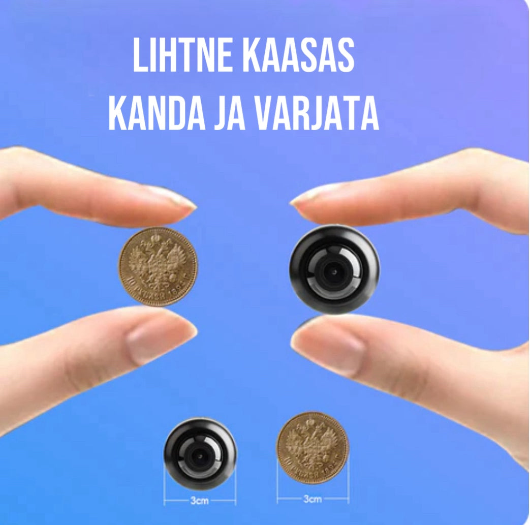 Mini WiFi kaamera 1080P HD öövaatega