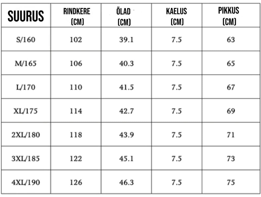 "Instant Warmth" soojendusega vest, unisex