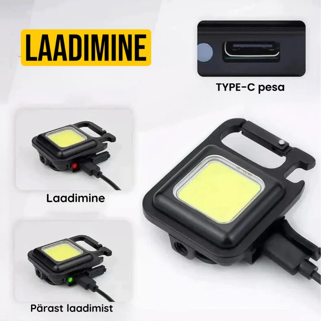 Multifunktsionaalne laetav taskulamp