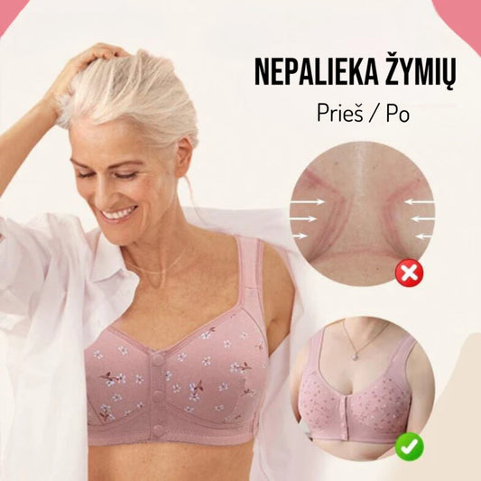 Mugav naiste rinnahoidja (valige suurus vastavalt kilogrammidele)