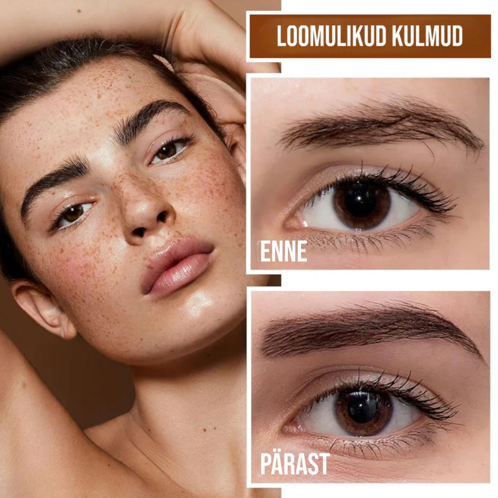 4-punktiline kulmude tätoveeringu pliiats