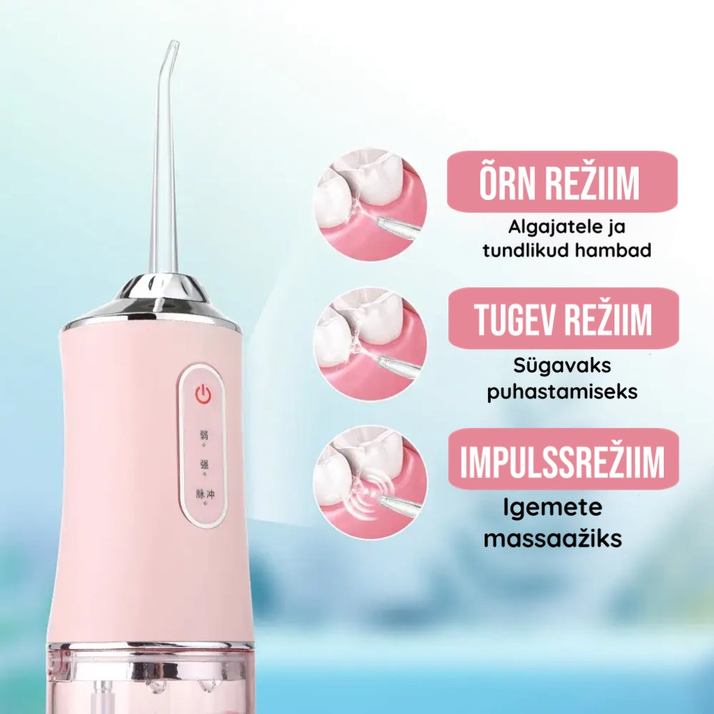 DentaJet™ juhtmeta suupihusti