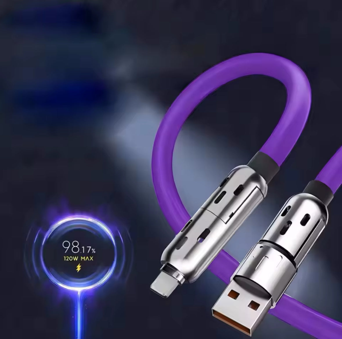 4-in-1 MFish USB C kaabel (240W)