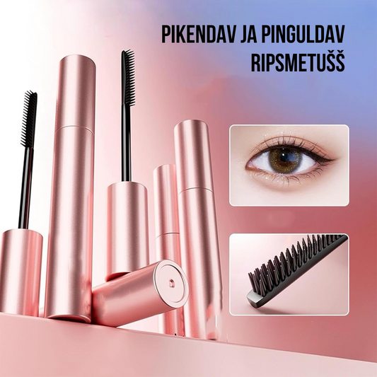 Veekindel, plekituks jääv ja kauakestev ripsmetušš