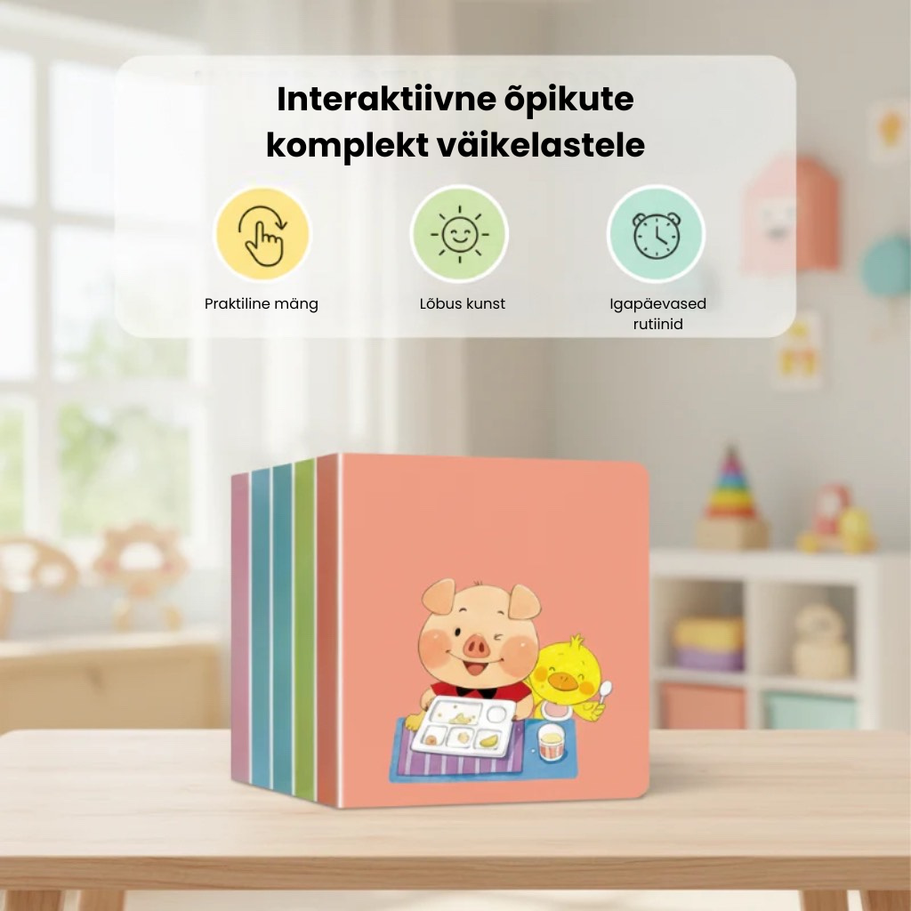 10 interaktiivset pildiraamatut kõige pisematele📚 | Tõmba, lükka ja avasta üllatuste täis maailma!👶✨