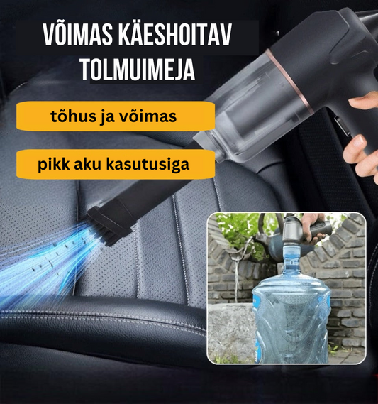 Kompaktne ja võimas pihu tolmuimeja