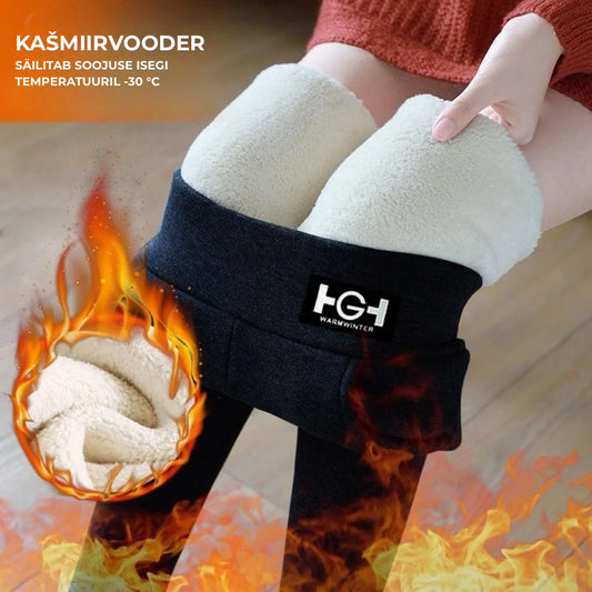 🔥Naiste mood – Soojad kašmiirist kitsenevad püksid