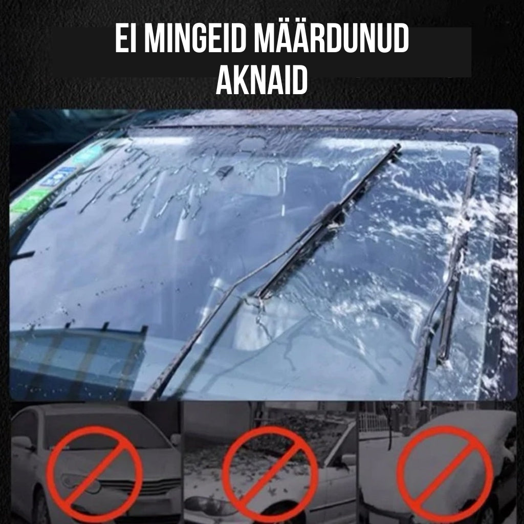 Võimas tuuleklaasi pesur ja mustuse kaitse (komplekt)