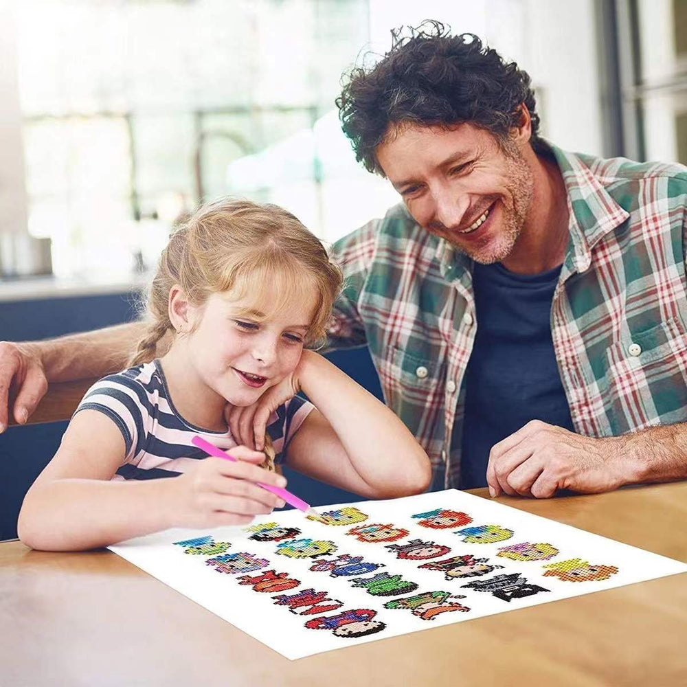 "DIAMOND PAINTING" loominguline kleepsukomplekt lastele