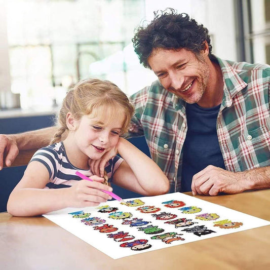 "DIAMOND PAINTING" loominguline kleepsukomplekt lastele