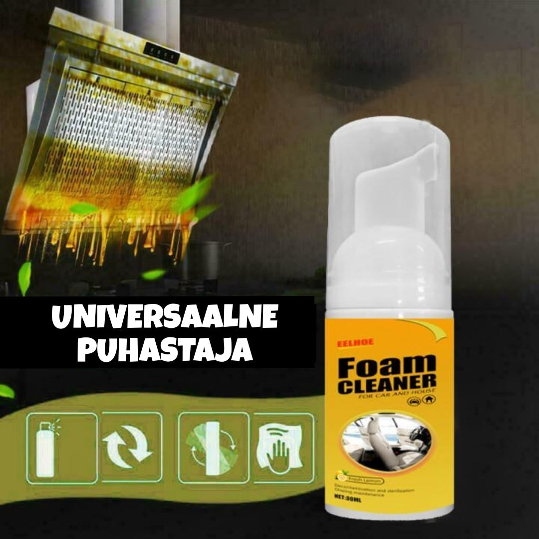 "FoamCleaner" mutilfunktsionaalne puhastusvaht kodu jaoks