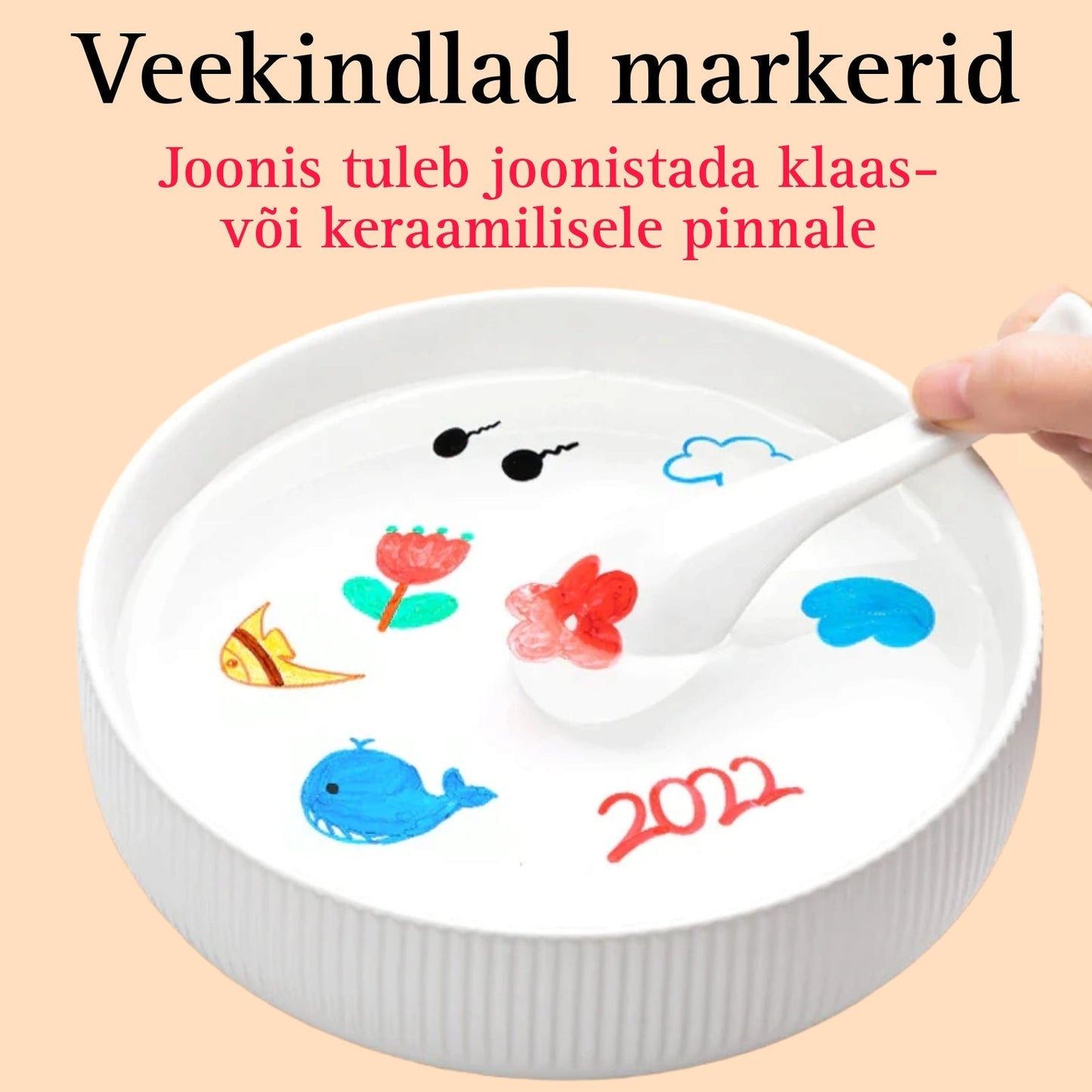 "WaterPens" viltpliiatsid (14 tk.)