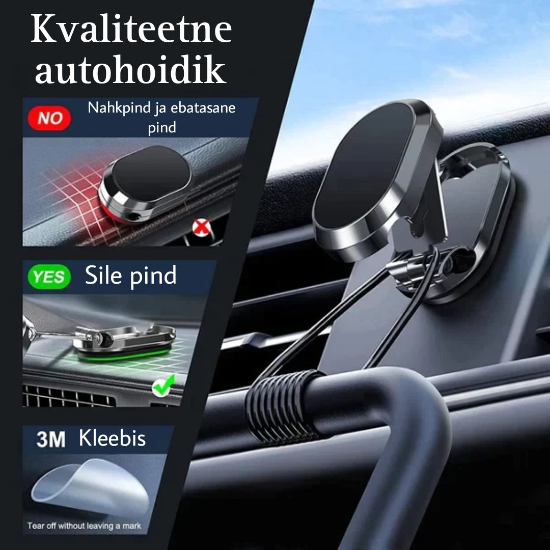 "MagAuto" kokkupandav magnetiline telefonihoidja