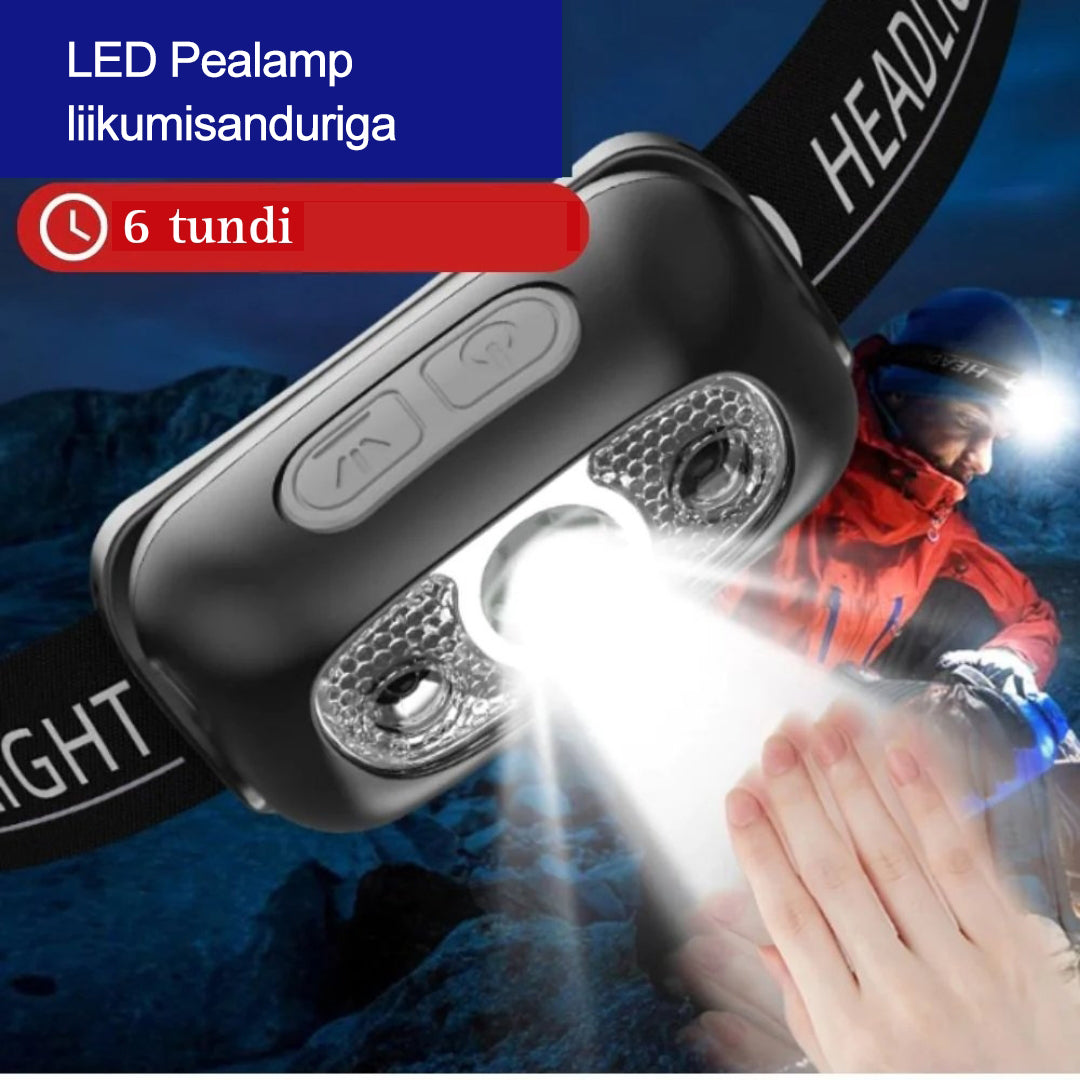 LED-pealamp liikumisanduriga