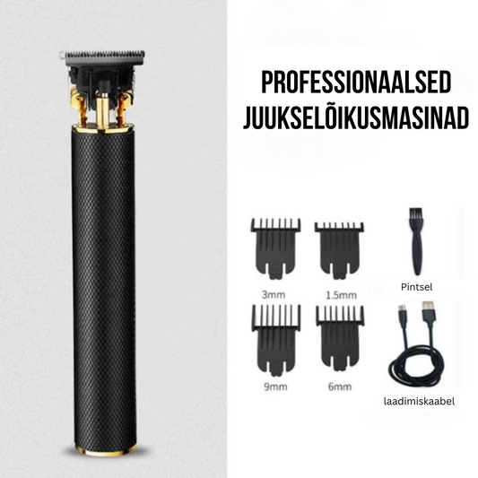 Juhtmeta juukselõikusmasin meestele