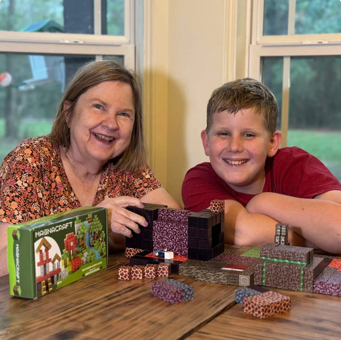 MiniCraft™ Magnetilised ehitusklotsid – õppimine ja loov mängimine