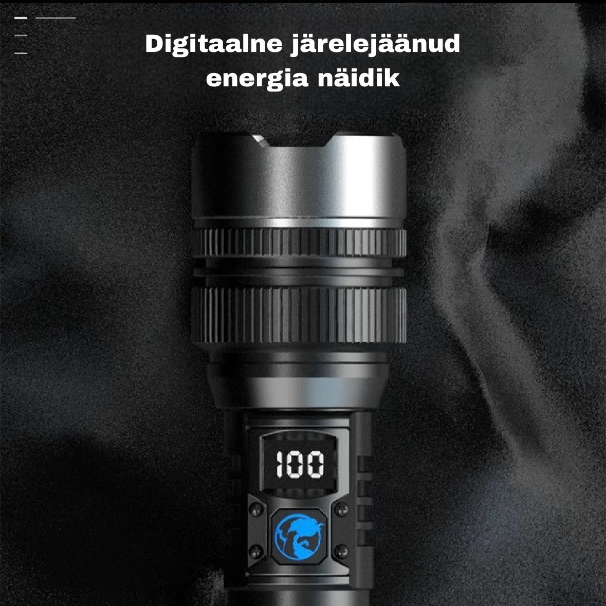 Teleskoopilise suumiga taskulamp – eriti ere LED-valgusti