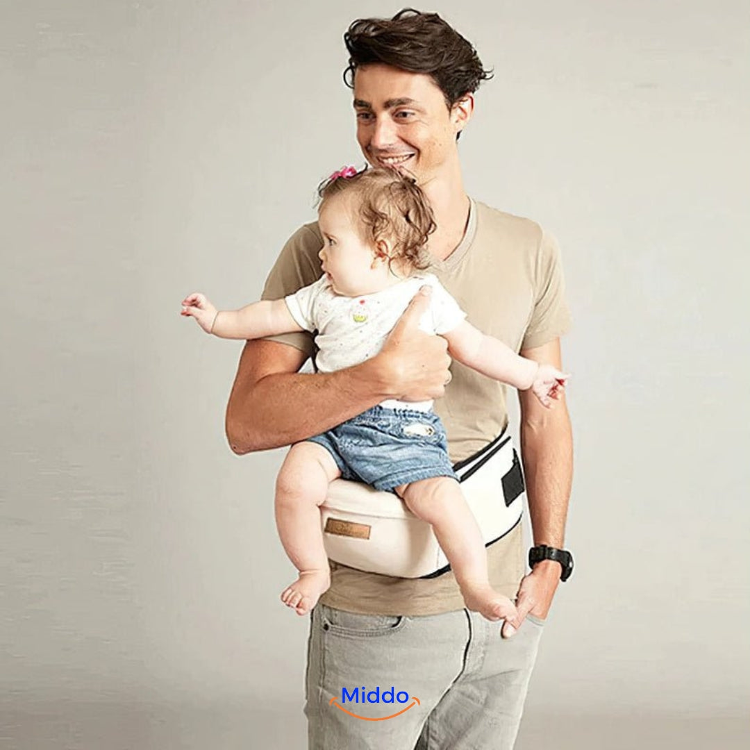 Ergonoomiline ja mugav kandevöö vanematele ja lastele