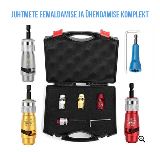 „WiringPro™“ kaablitõmbaja ja kaabli keeramisliitmik