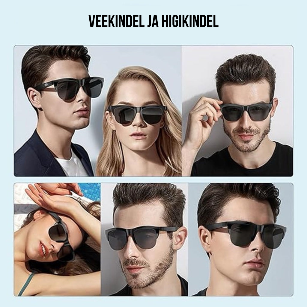 2025 Täiendatud Bluetooth päikeseprillid