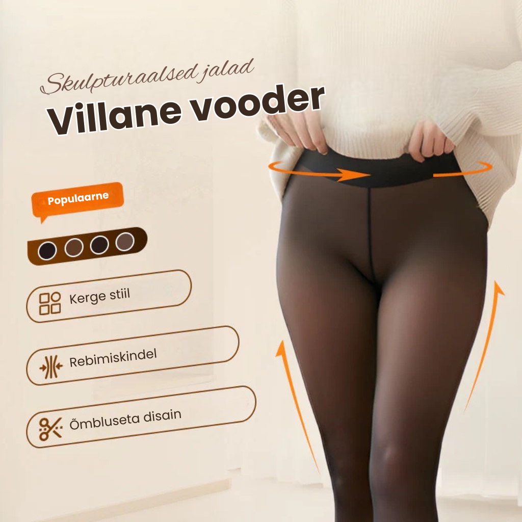 Figuri vormivad retuusid kunstkarvkattega ja üheosalisel õmblusel