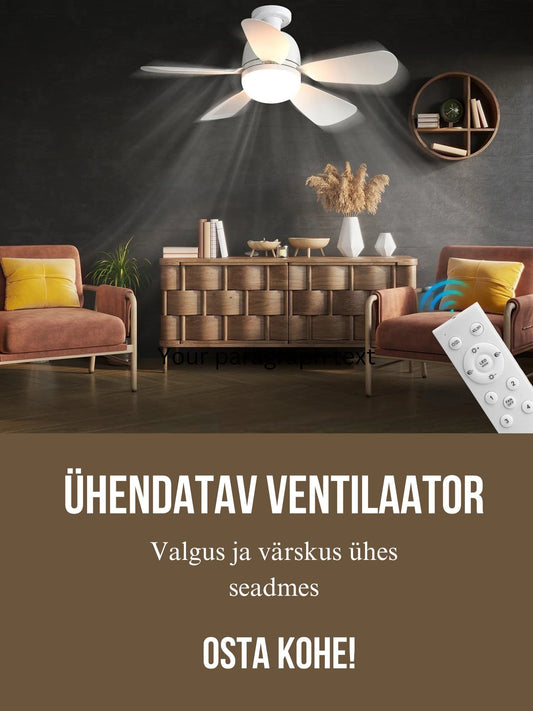 Ühendatav ventilaator
