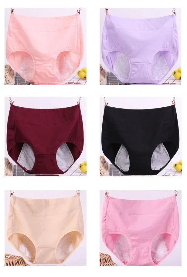 🔥 Antibakteriaalsete materjalide ja lekkekindlate puuvillast aluspesu