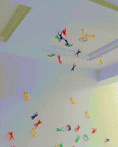 Seinale ronivad mehed