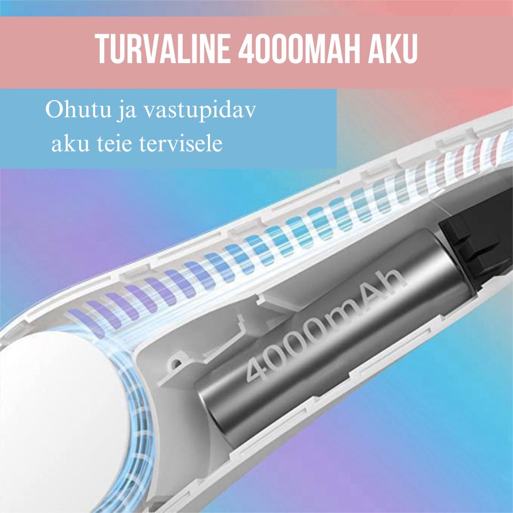 „AirCollar™ kaasaskantav kaelaventilaator