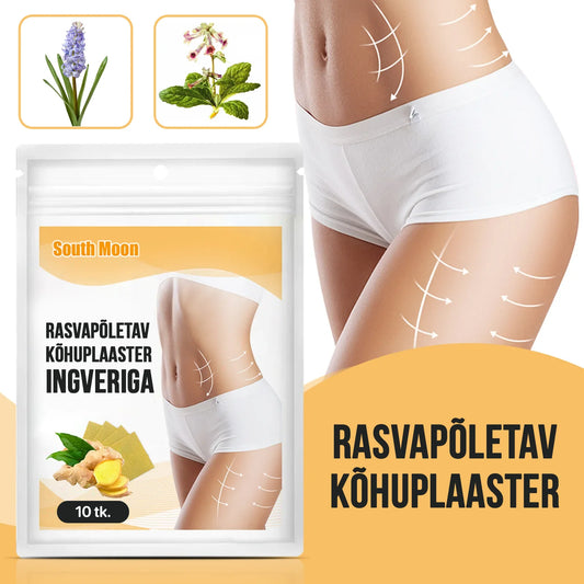 Rasvapõletav kõhuplaaster ingveriga