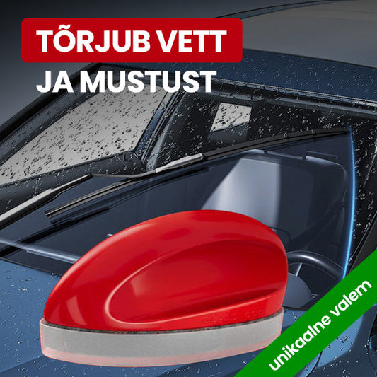 Võimas tuuleklaasi pesur ja mustuse kaitse (komplekt)