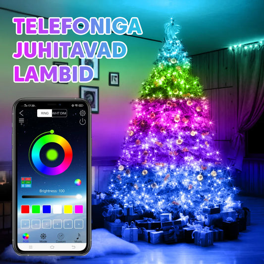 "Smart LED" telefoniga juhitavad jõulutuled