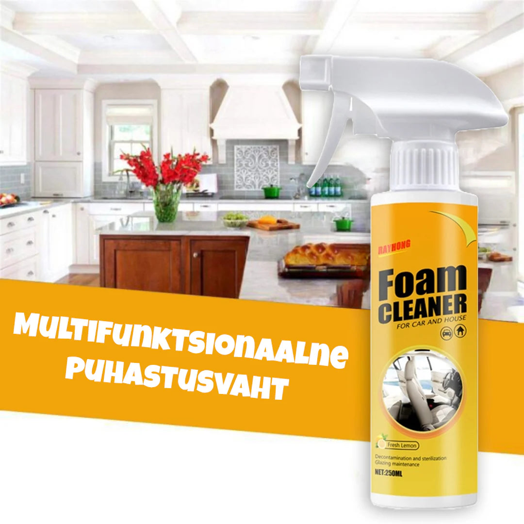 "FoamCleaner" mutilfunktsionaalne puhastusvaht kodu jaoks