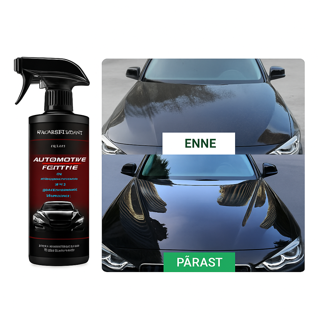 Ultimat 500 ml auto kaitse – hüdrofoobne kiht, nano keraamiline poleerimine, erakordne kõvadus ja läige pikaajaliseks kaitseks