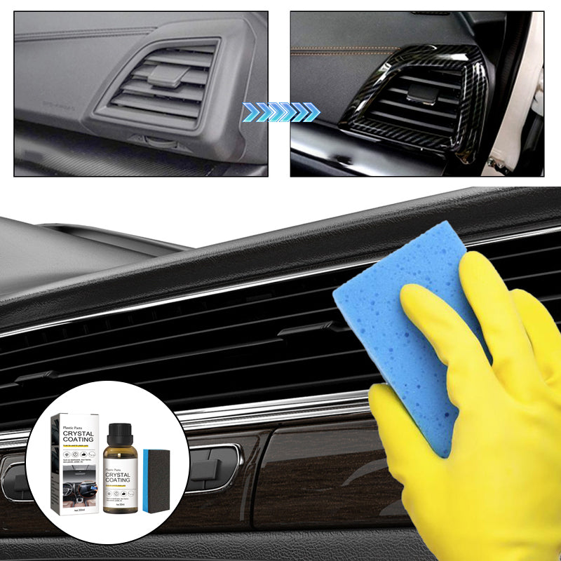 Kristalliline kate plastikule