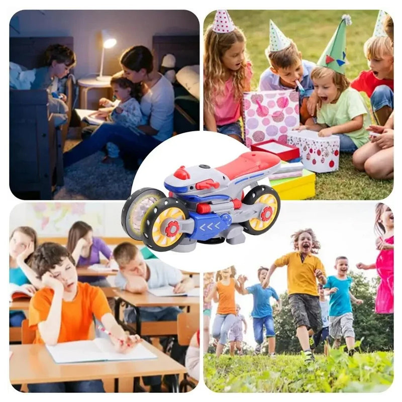 Uus elektriline mootorratas valguse ja muusikaga