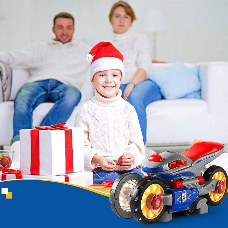 Uus elektriline mootorratas valguse ja muusikaga