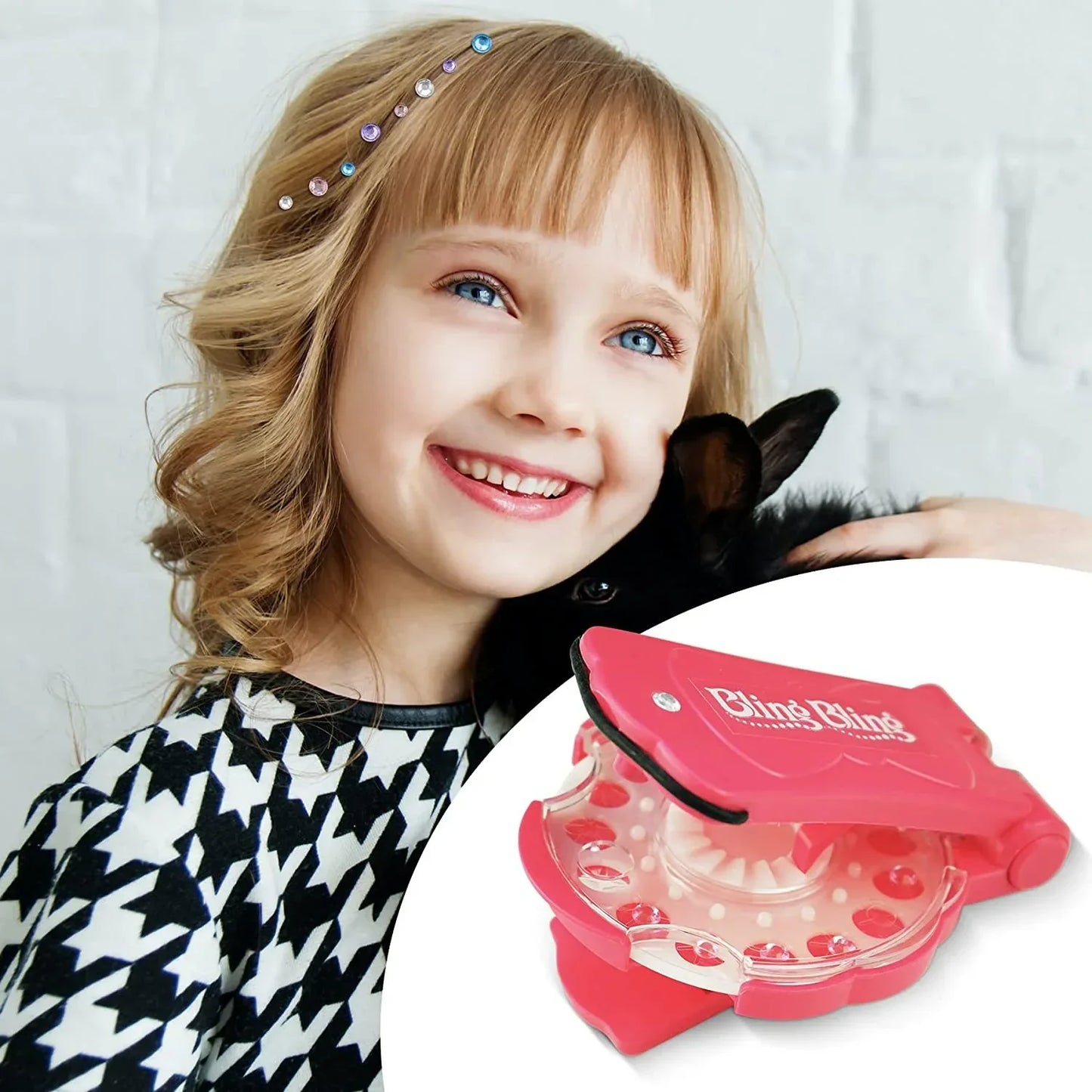 Glitteri kinnitamise tööriist