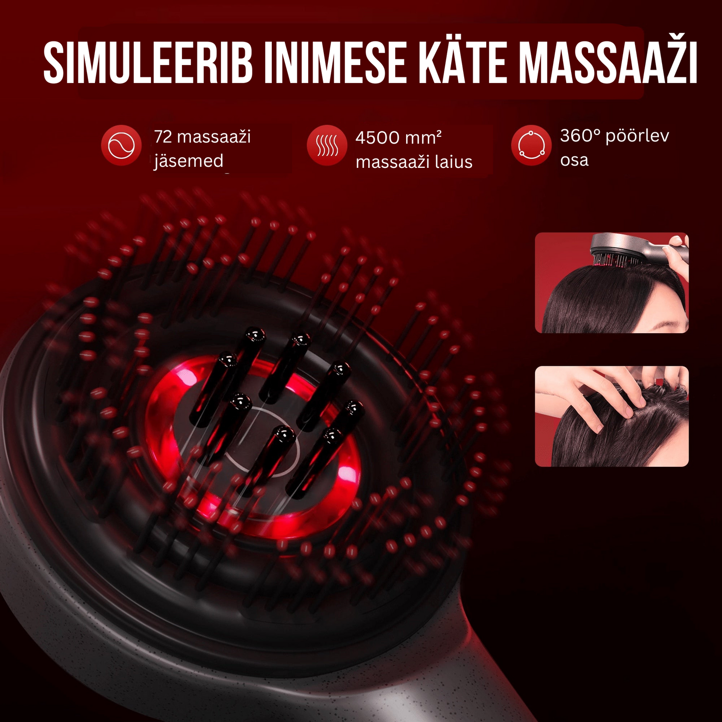 Dreo Scalp 3 - õliga määritud massaažimasin ja lõõgastav peanaha spaa! ✨